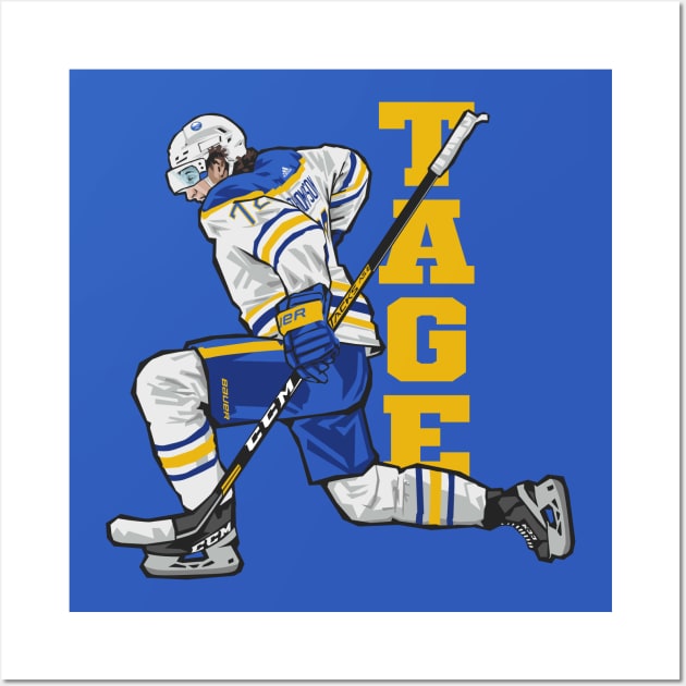 Tage Thompson Buffalo Hockey Wall Art by Carl Cordes